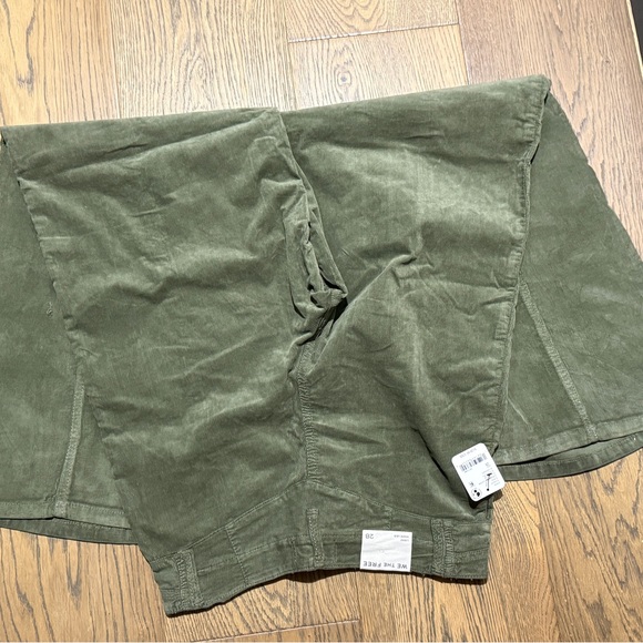 We the Free Olive Green High-Waisted Wide-Leg Pants - Picture 6 of 7
